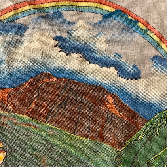 Vintage Harley Davidson Shirt / Eagle Hawaii Tee Shirt Large L Y2K - Picture 11 of 15